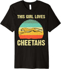 Cool Cheetah For Girls Kids Cat Animal Print Leopard Safari Premium Apparel Streetwear Style Fan Favorite