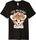 Cheetah Birthday Girl 12th Birthday Zoo Party Outfit Boy Premium Apparel Comfort Fit Hot Right Now