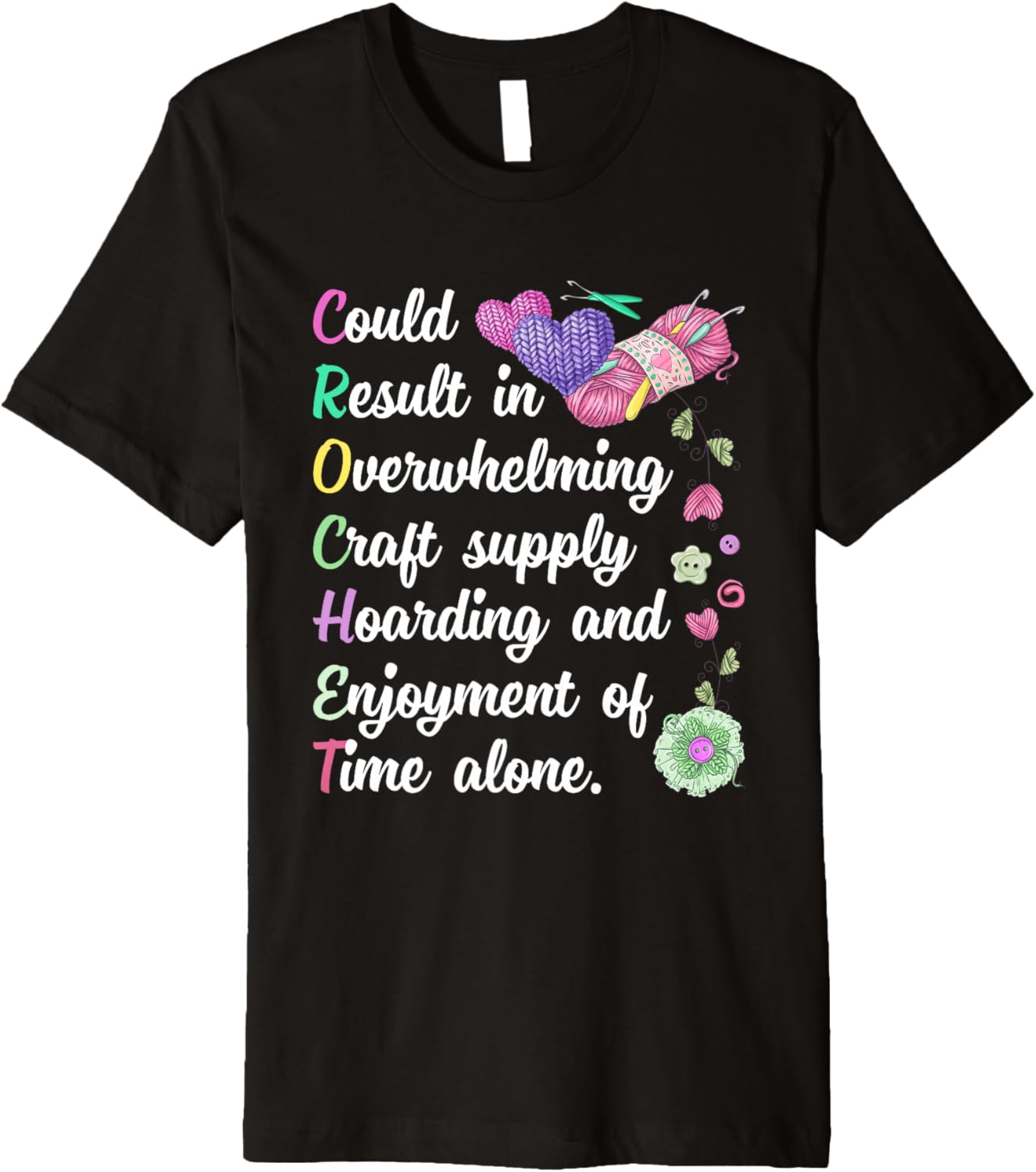 Funny Knitting Crocheting Yarn Quotes Premium Yarn Supply | Trending 2025 | Customer Favorite