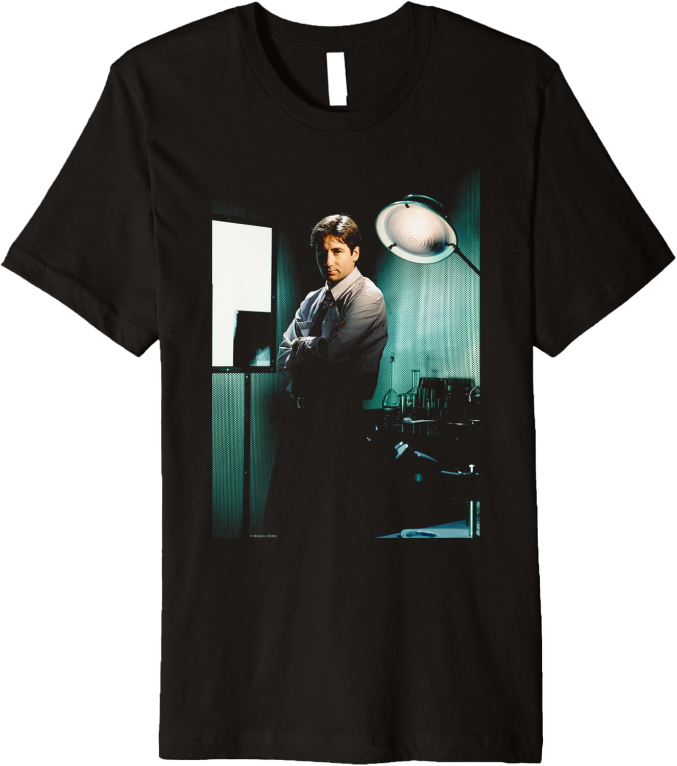 Fox Mulder The X-Files David Duchovny By Michael Grecco Premium Apparel | Perfect Gift Idea
