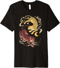 Japanese Art Waves Cheetah Cheetahs Premium Apparel Premium Print Gift Ready