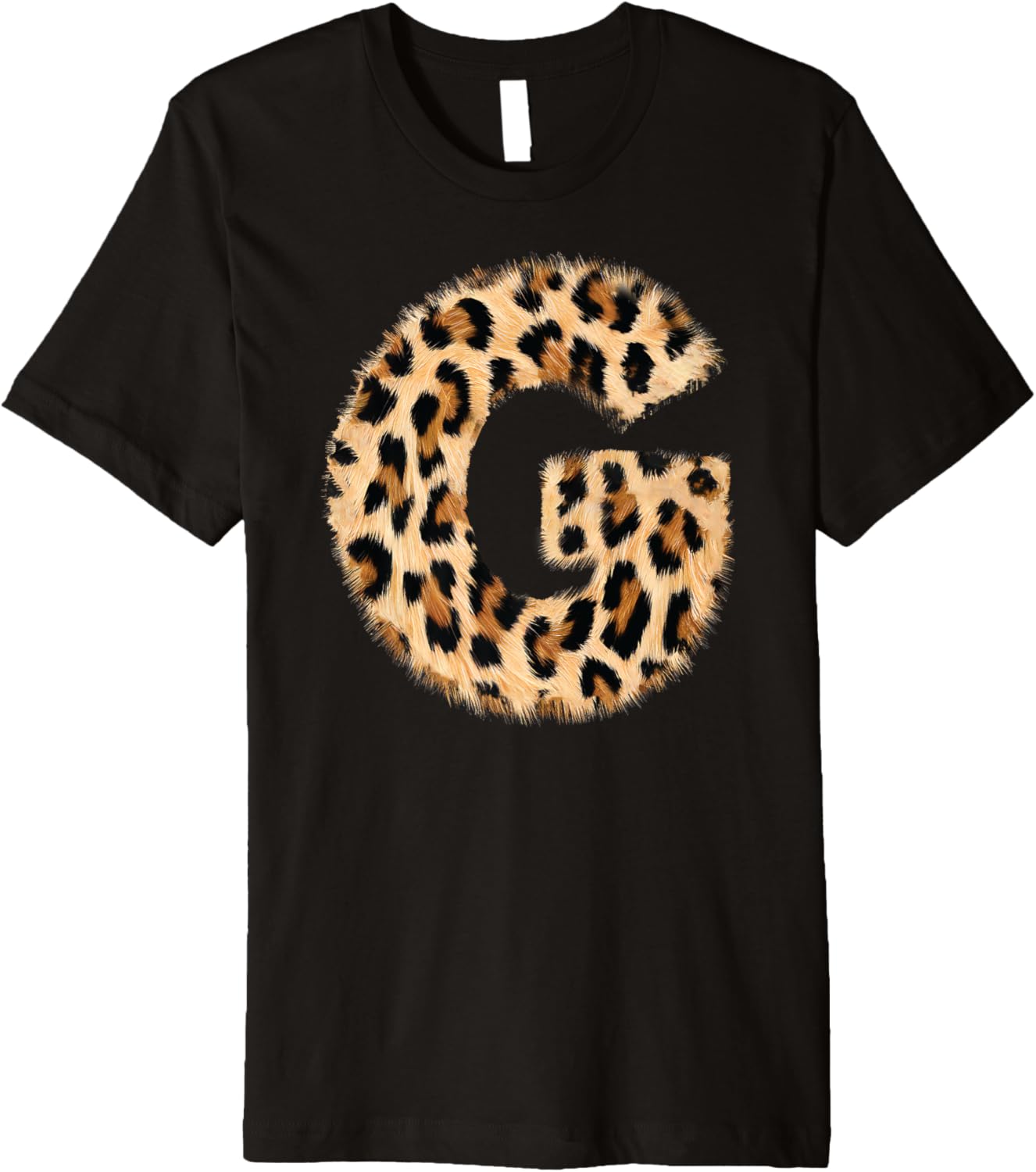 Letter G Cheetah Leopard Initial Print Name Zebra Matching Premium Apparel Premium Print Fan Favorite