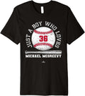Just A Boy Who Loves Michael McGreevy St Louis Baseball Premium Apparel | Viral Streetwear Style