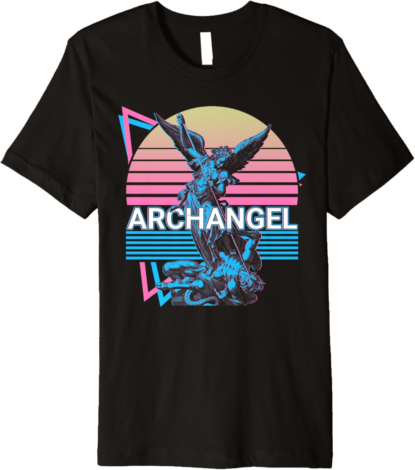 Archangel Michael Saint Michael Retro Premium Apparel | Trending 2025