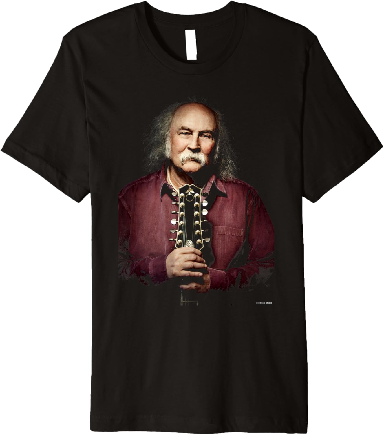 David Crosby 12 String Photo by Michael Grecco Premium Apparel | Trending 2025