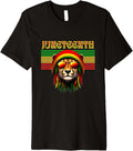 Juneteenth African Black History Tiger Cheetah Pride Freedom Premium T Shirt Premium Print Gift Ready