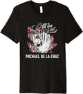 Just a Girl Who Loves Michael De La Cruz Prospect Baseball Premium Apparel | Perfect Gift Idea