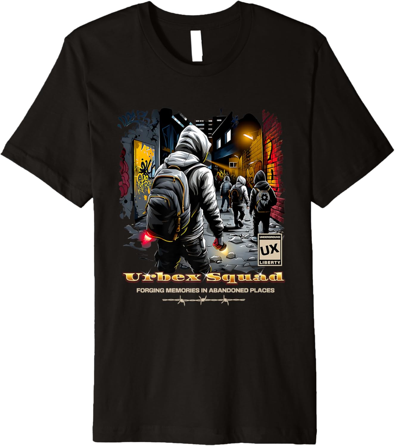 Urbex Squad - forging memories in abandoned places Premium Apparel | High Search Volume | Perfect Gift Choice