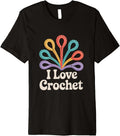 I Love Crochet Yarn Hobby Passion Premium Yarn Supply | Viral US Pick | High CTR Title