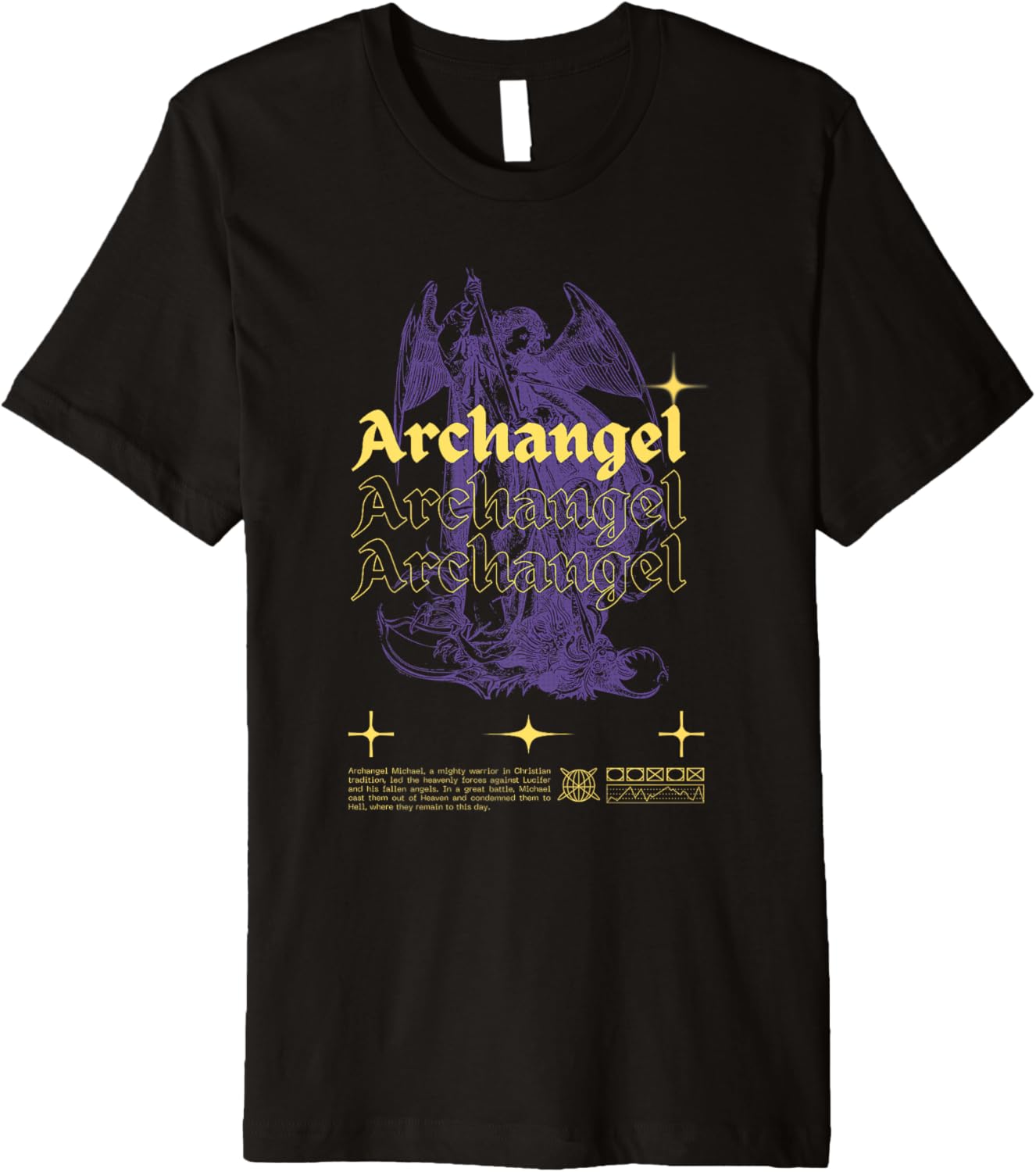 Archangel Michael Divine Justice Premium Apparel | Everyday Casual Wear