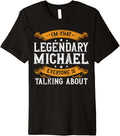 Michael Personal Name Funny Michael First Name Premium Apparel | Trending 2025