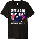 Just A Girl Who Loves Michael Chavis Washington MLBPA Premium Apparel | Trending 2025