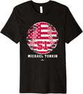 Vintage Baseball Flag Michael Tonkin Atlanta MLBPA Premium Apparel | Trending 2025