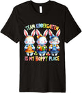 Team Kindergarten Is My Hoppy Place Happy Easter Day Teacher Premium Apparel | Premium Quality | Daily Wear Essential