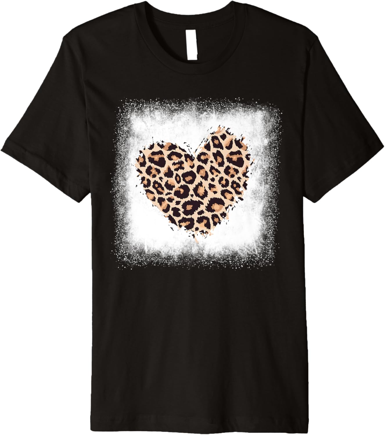 Leopard Cheetah Animal Print Heart Premium Apparel Streetwear Style Best Seller Look