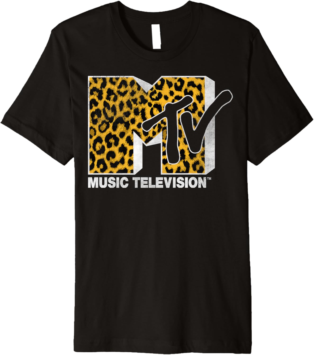 MTV Logo Cheetah Print Premium Apparel High Search Demand Hot Right Now