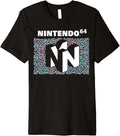 Nintendo 64 Rainbow Distressed Cheetah Print Panel Logo Premium Apparel Viral TikTok Find Gift Ready