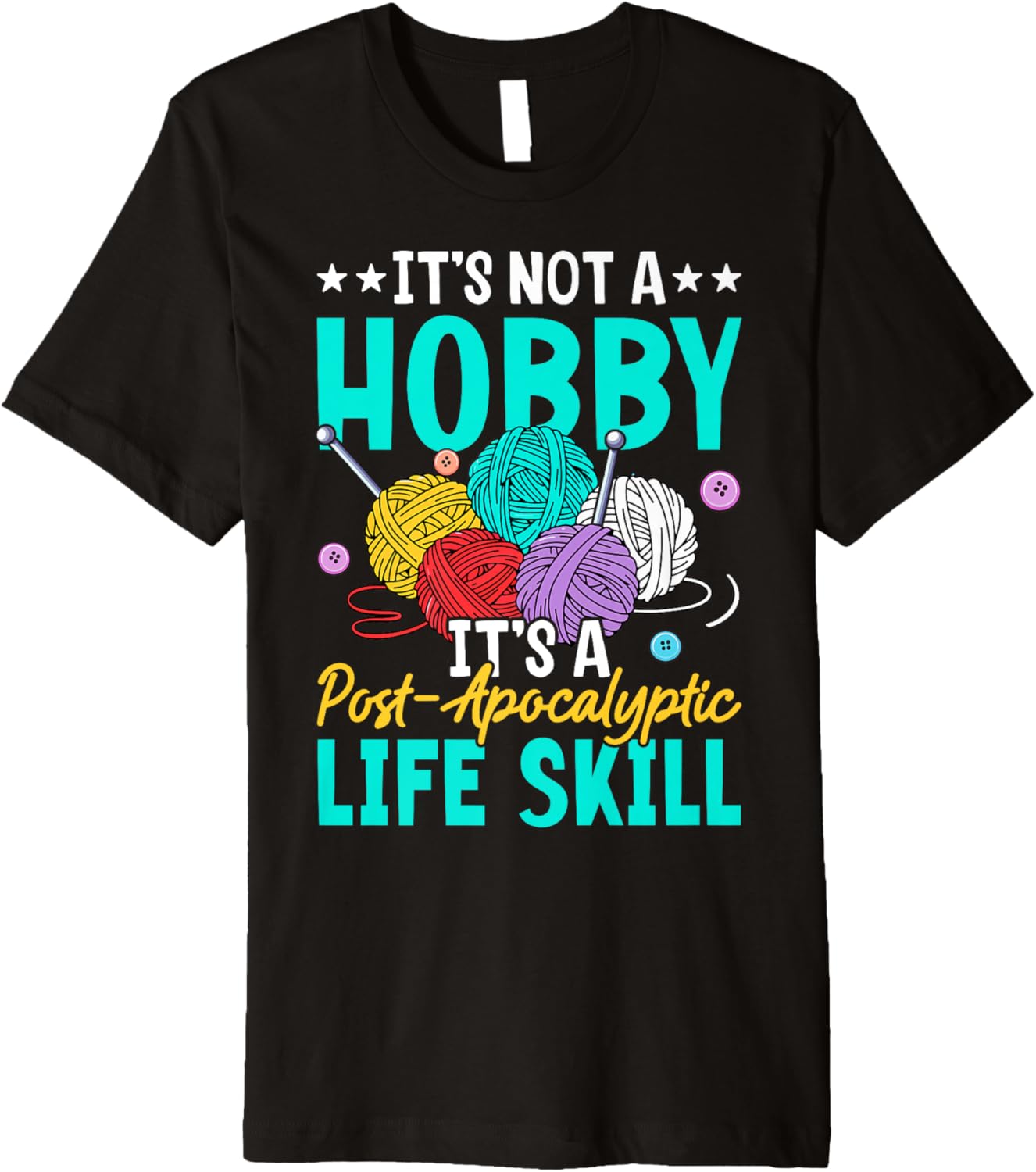 Funny Knitting Knitters Women Yarn Enthusiast Knit Lover Premium Yarn Supply | High Search Volume | Best Seller Choice