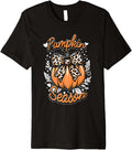 Pumpkin season cheetah design Coquette Bow Autumn Vibes Premium Apparel Comfort Fit Hot Right Now