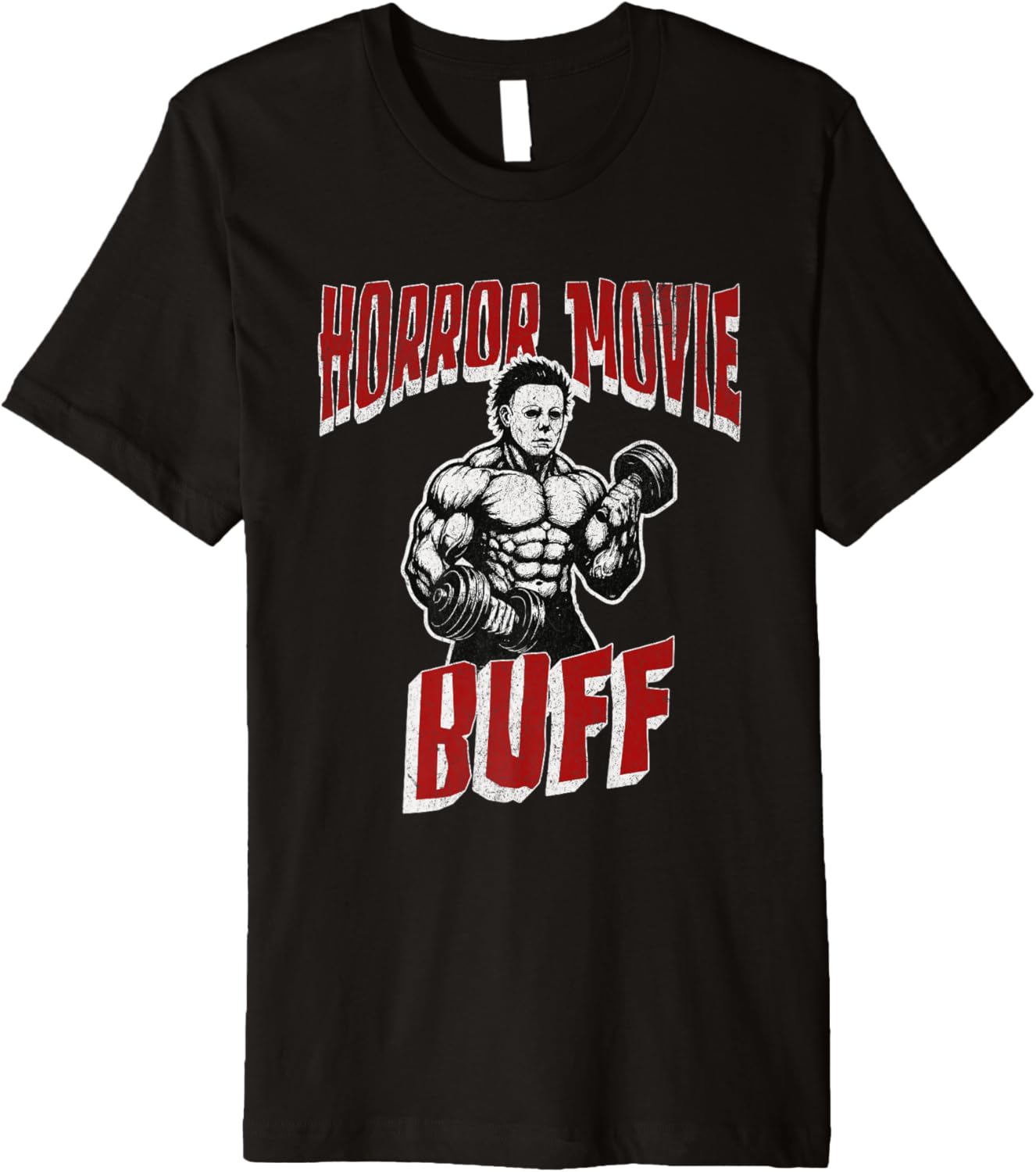 Horror Movie Fan Vintage Halloween Funny Michael Workout Premium Apparel | Viral Streetwear Style