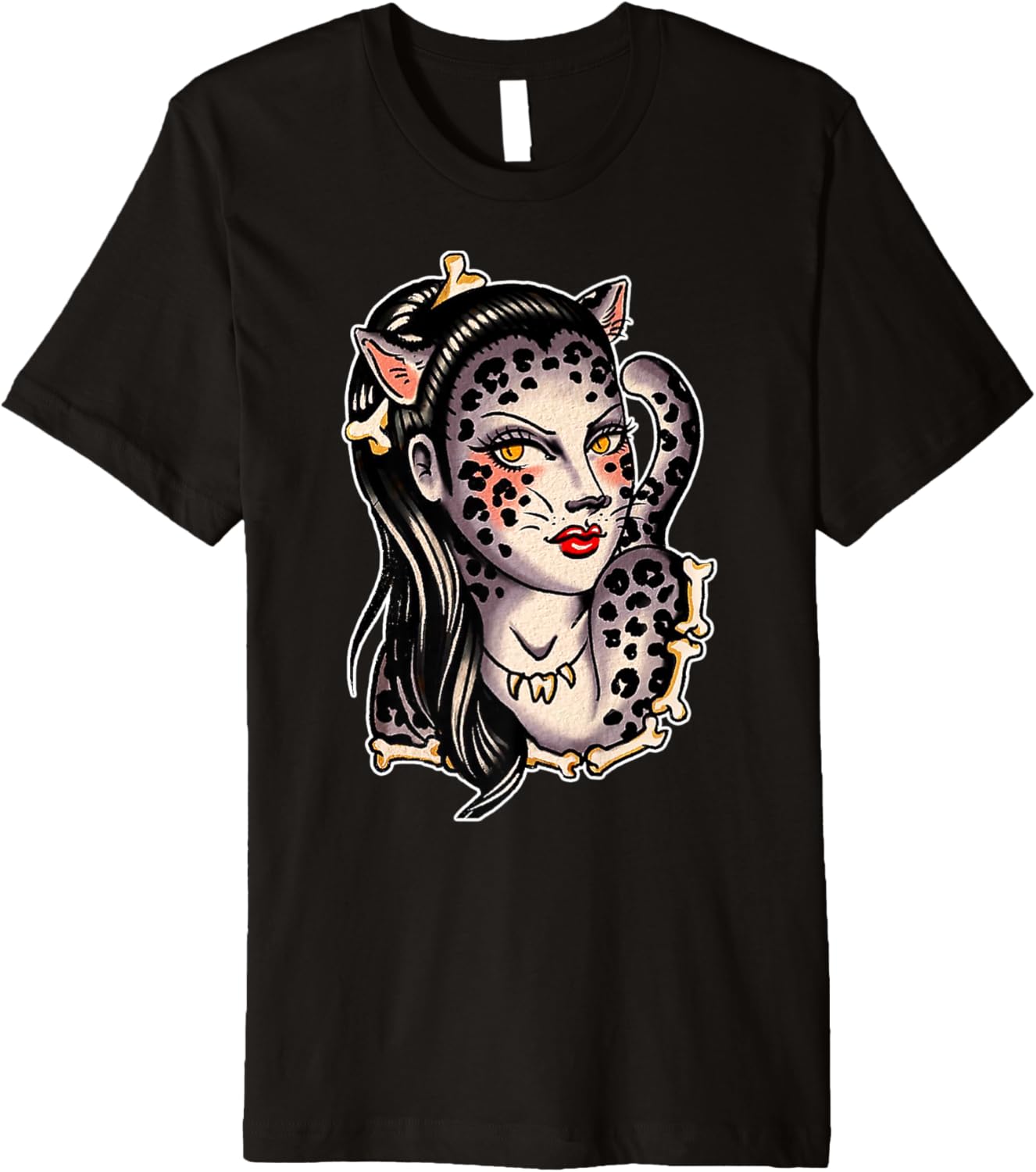 Cheetah Girl x Bones Premium Apparel Streetwear Style Hot Right Now