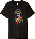 Splash Art Headphones Cheetah Lover Wildlife Safari Cheetahs Premium Apparel Trending US US Top Pick