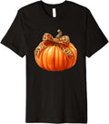 Halloween Coquette Pumpkin with Cheetah Print Bow Cute Premium Apparel Viral TikTok Find US Top Pick