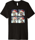 Cheetah With Santa Hat Zoo Animal Safari Cheetah Christmas Premium Apparel Trending US Hot Right Now