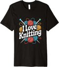 I Love Knitting Yarn Needles Enthusiast Premium Yarn Supply | Viral US Pick | High CTR Title