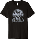 Funny Los Angeles souvenir T-shirt Sunny Place Shady People Premium T-Shirt | Trending 2025 | Aesthetic Casual Look