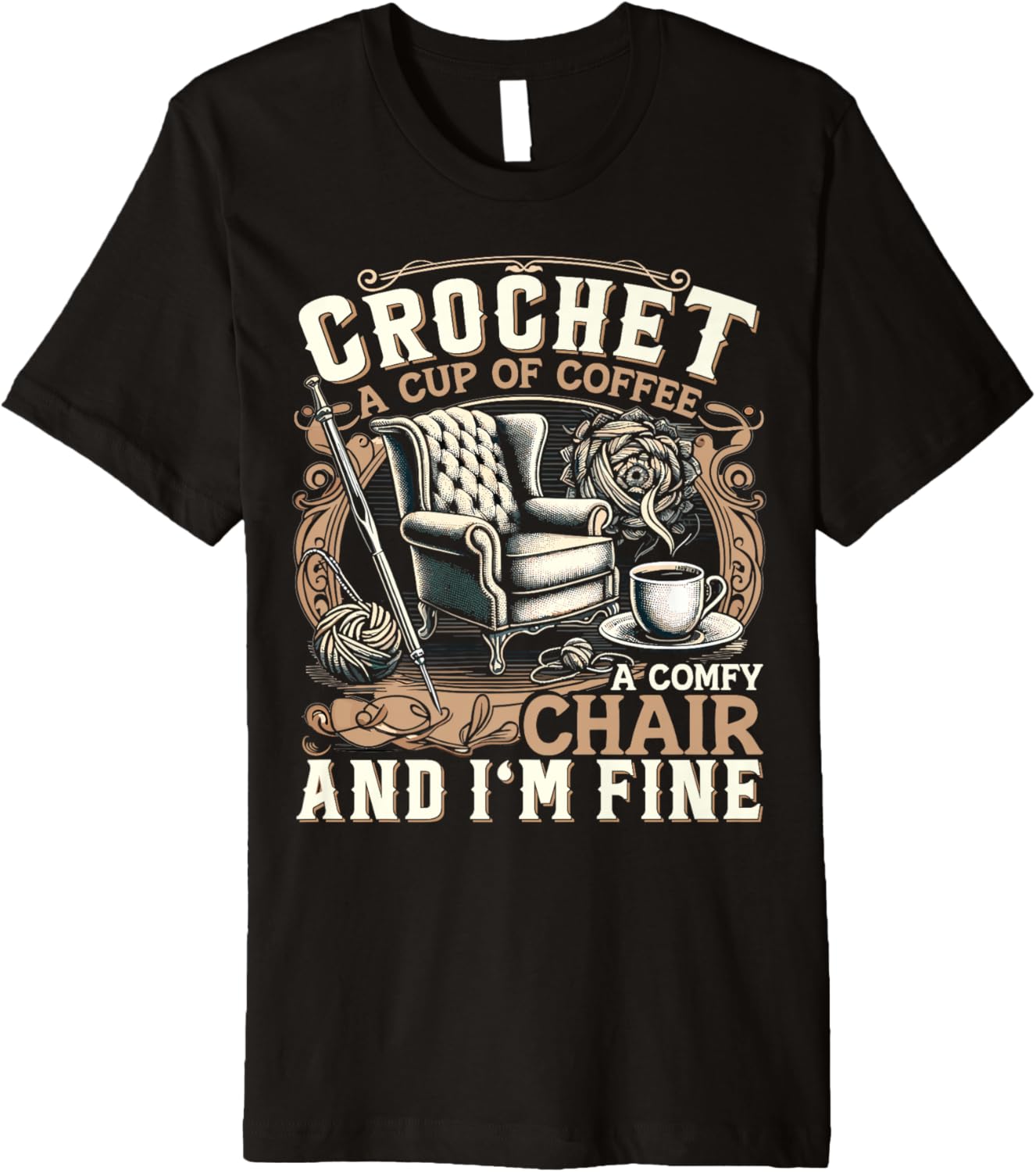 Crocheter Coffee Crocheting Yarn Crochet Premium Yarn Supply | Top Rated | Customer Favorite