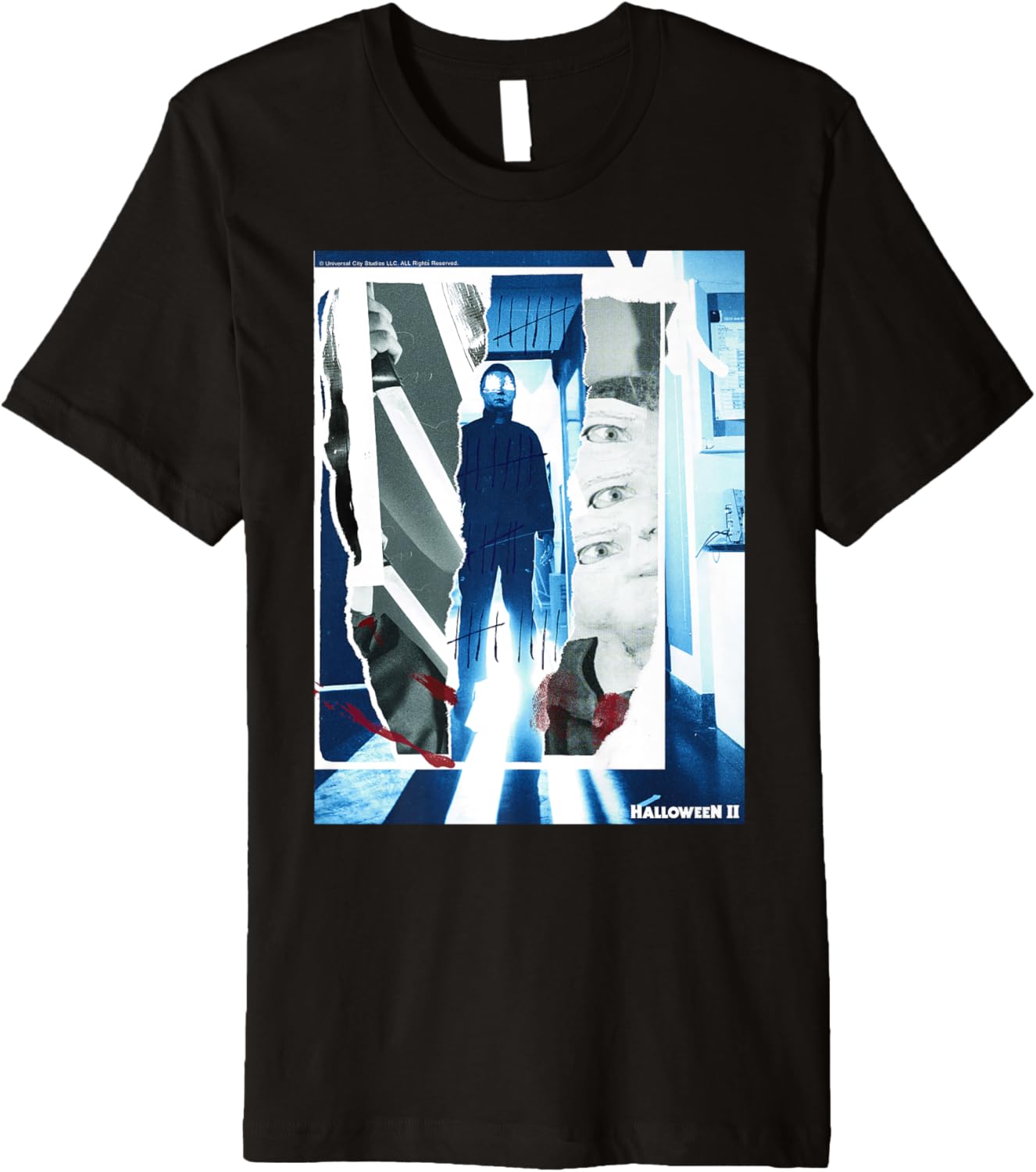 Halloween 2 Pop Art Michael Myers Poster Premium Apparel | Everyday Casual Wear