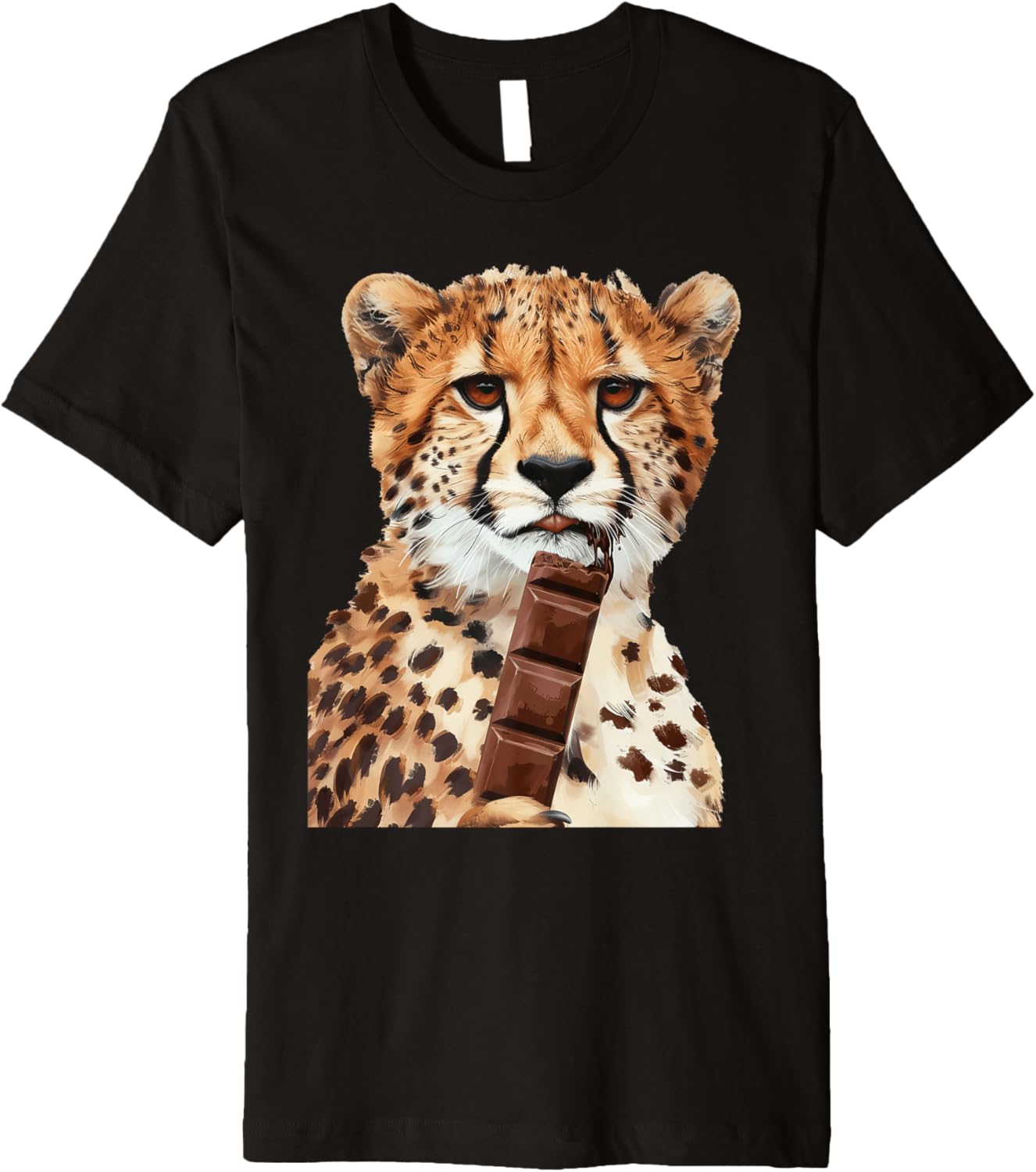 Cheetah Chocolate Premium Apparel Comfort Fit Everyday Wear