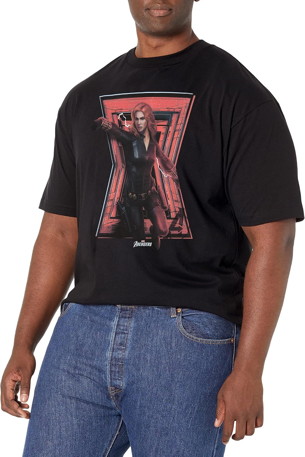Marvel Big & Tall Classic Widow Maker Men's Tops Short Sleeve Tee Shirt T-Shirt | High Search Volume | Must-Have Style