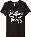 Pottery Is My Therapy Funny Pot Maker Gift For Women Premium Apparel | US Viral Style | Must-Have Style