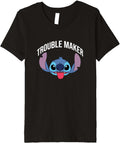 Disney Lilo & Stitch Trouble Maker Stitch Big Face Portrait Premium Apparel | High Search Volume | Must-Have Style