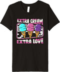 Extra Cream Extra Love Maker Gelato Frozen Dessert Ice Cream Premium Apparel | Best Seller Pick | Aesthetic Fit