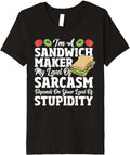 Sarcasm Lover - Funny Hoagie Sandwich Sammich Sandwich Maker Premium Apparel | US Viral Style | Must-Have Style