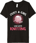 Just A Girl Who Loves Knitting Yarn Premium Yarn Supply | Viral US Pick | Customer Favorite
