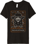 Furby Halloween Celestial Tarot Card Trouble Maker Outline Premium Apparel | Premium Quality | Aesthetic Fit