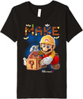 Super Mario Maker 2 Mario Block Building Make Portrait Premium Apparel | Best Seller Pick | Aesthetic Fit