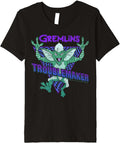 Kids Gremlins Stripe Troublemaker Portrait Premium Apparel | High Search Volume | Perfect Gift Idea