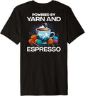 Powered by yarn and espresso Premium Yarn Supply | Viral US Pick | Customer Favorite