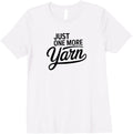Womens Fiber Arts Life Just One More Yarn Quote Premium Yarn Supply | Top Rated | High CTR Title
