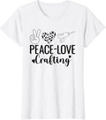 Womens Peace Love Crafting Crochet Women Crocheter Crocheting Yarn Yarn Supply | High Search Volume | High CTR Title
