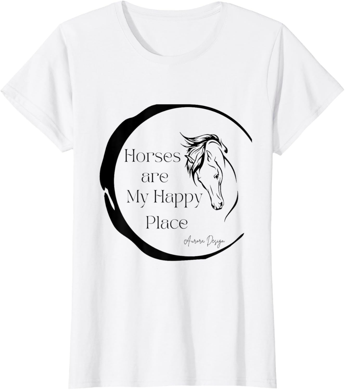 Horses are my Happy Place Apparel | Bestseller Style | Aesthetic Casual Look