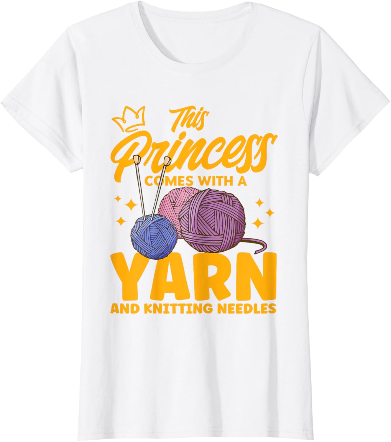 Knitting Knitter Princess With Yarn Yarn Supply | High Search Volume | High CTR Title