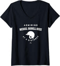 Womens Admiring at a Distance Michael Darrell-Hicks Prospect V-Neck Apparel | Viral Streetwear Style