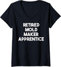 Retired Mold Maker Apprentice V-Neck Apparel | US Viral Style | Must-Have Style