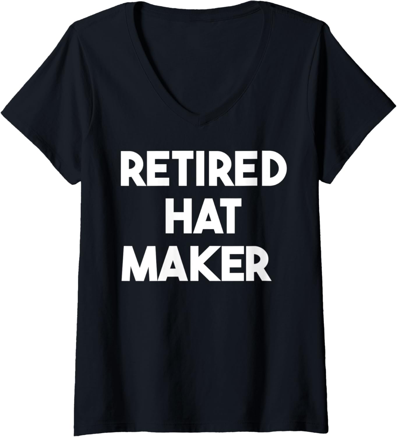 Womens Retired Hat Maker V-Neck Apparel | Trending 2025 | Must-Have Style
